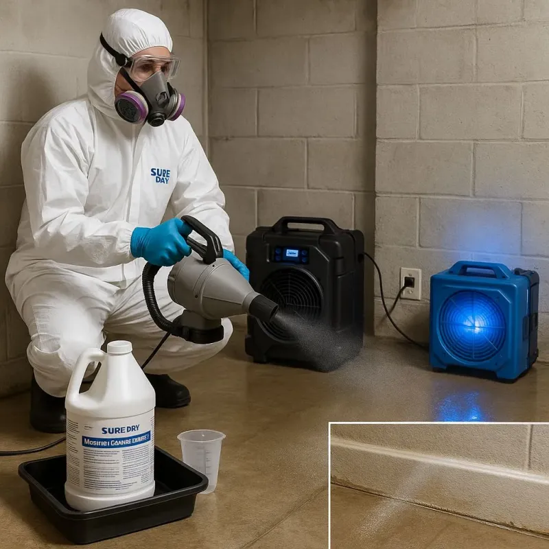 Sanitization and Odor Removal process in West Seneca, NY